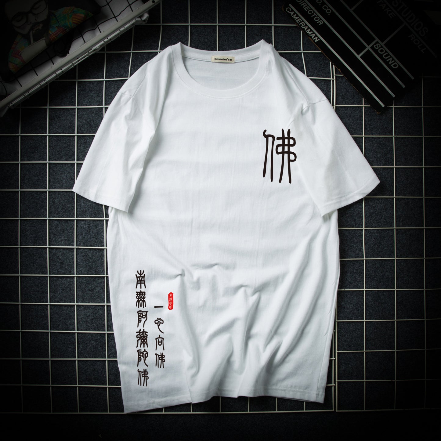 Buddhist printed T-shirt