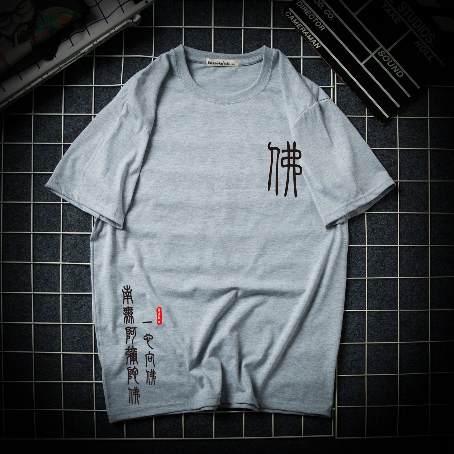 Buddhist printed T-shirt