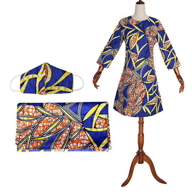 African Print Dress Outfit For Women Dashiki Top Shirts