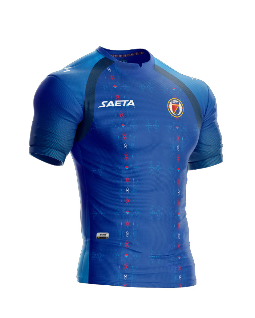 Camiseta Oficial Selección De Haití Azul