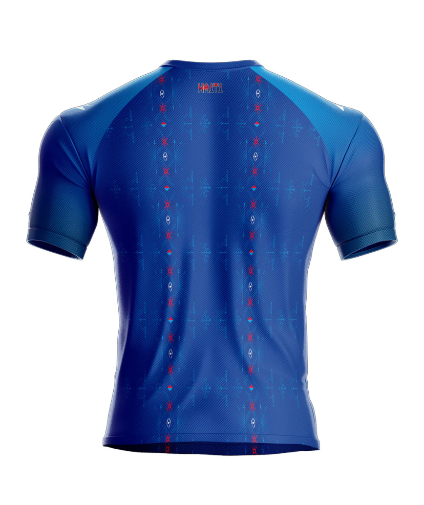 Camiseta Oficial Selección De Haití Azul