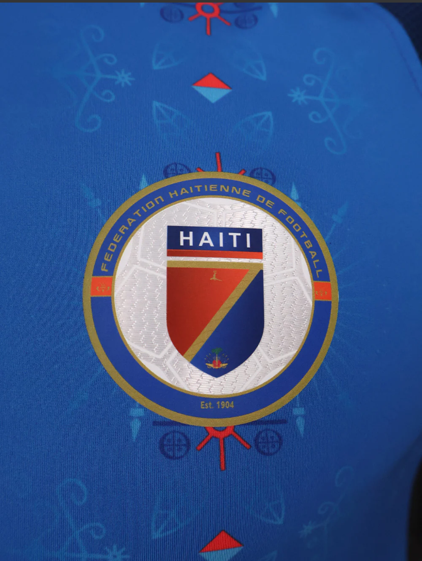 Camiseta Oficial Selección De Haití Azul