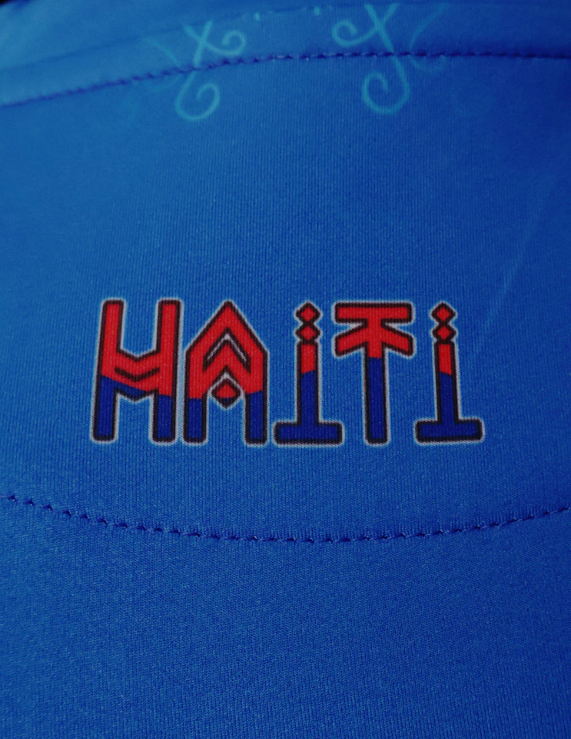 Camiseta Oficial Selección De Haití Azul