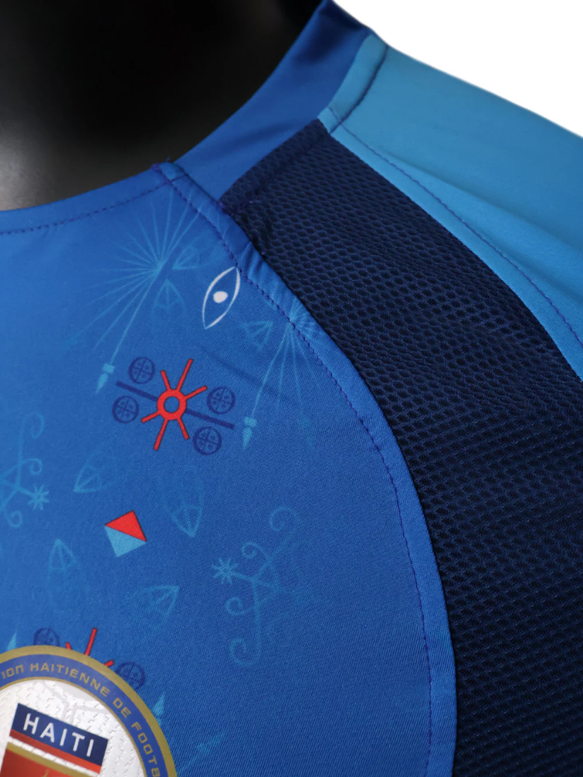 Camiseta Oficial Selección De Haití Azul