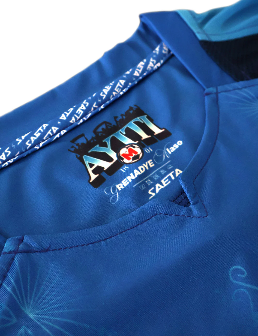 Camiseta Oficial Selección De Haití Azul
